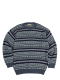 David Taylor Fair Isle Knit Pullover Sweater (L)
