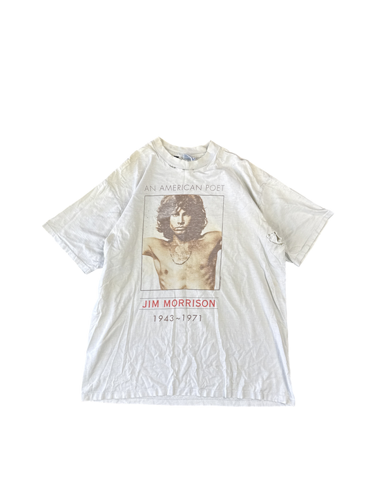 1990s Jim Morrison 'An American Poet' Graphic Tee (XL)