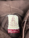 2000s Hollister Brown Pullover Hoodie (M)
