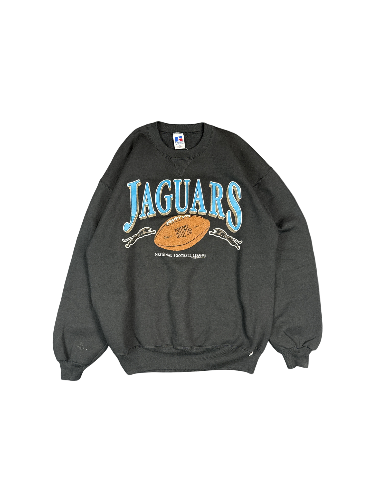 1990s Russell Athletic Jaguars NFL Sweatshirt (XL)