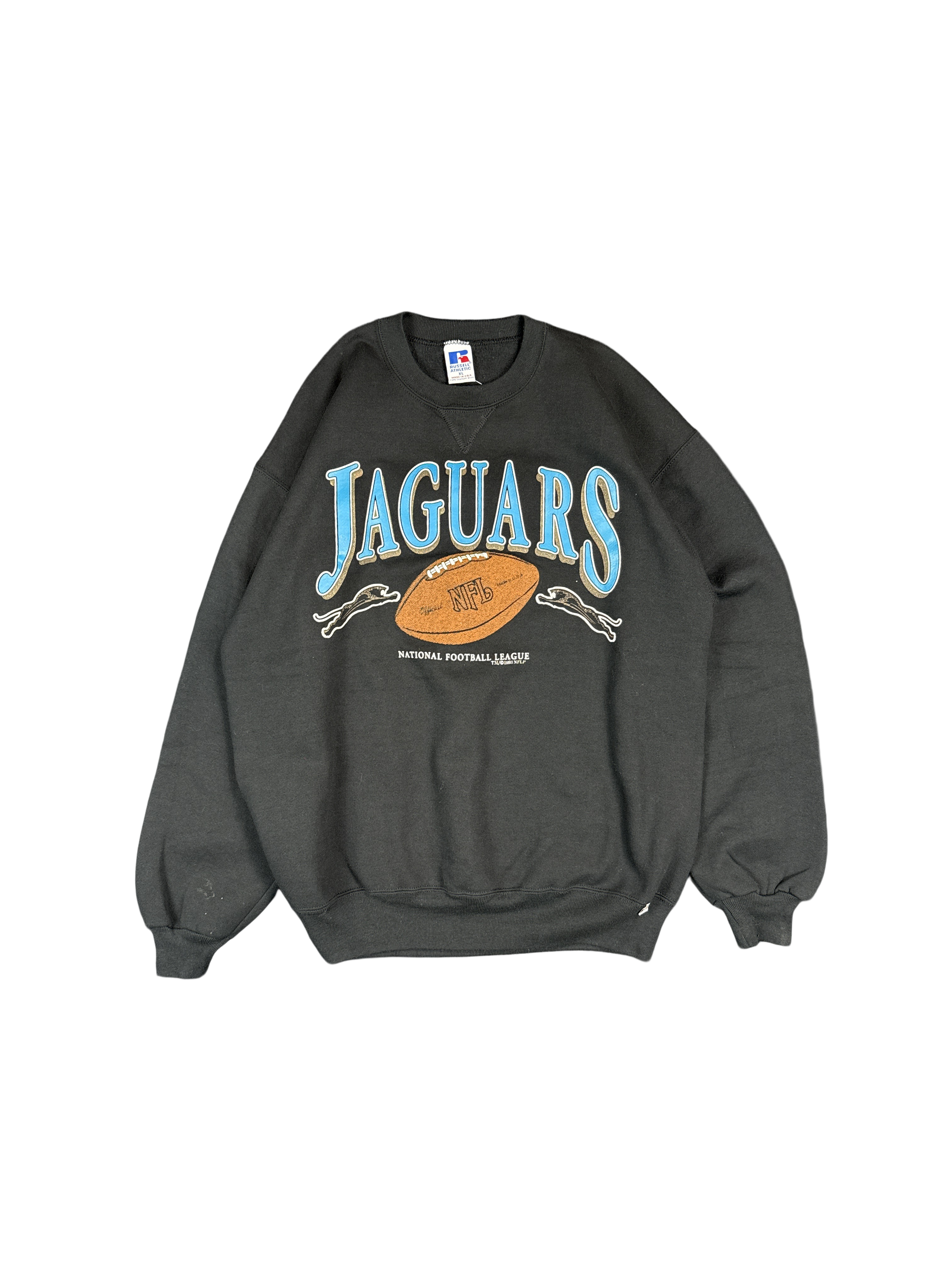 1990s Russell Athletic Jaguars NFL Sweatshirt (XL)