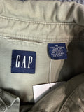 GAP Made in Hong Kong Cotton Button-Up Shirt (M)