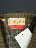 1960s Jantzen Wool Mohair Argyle Pullover Sweater (L)