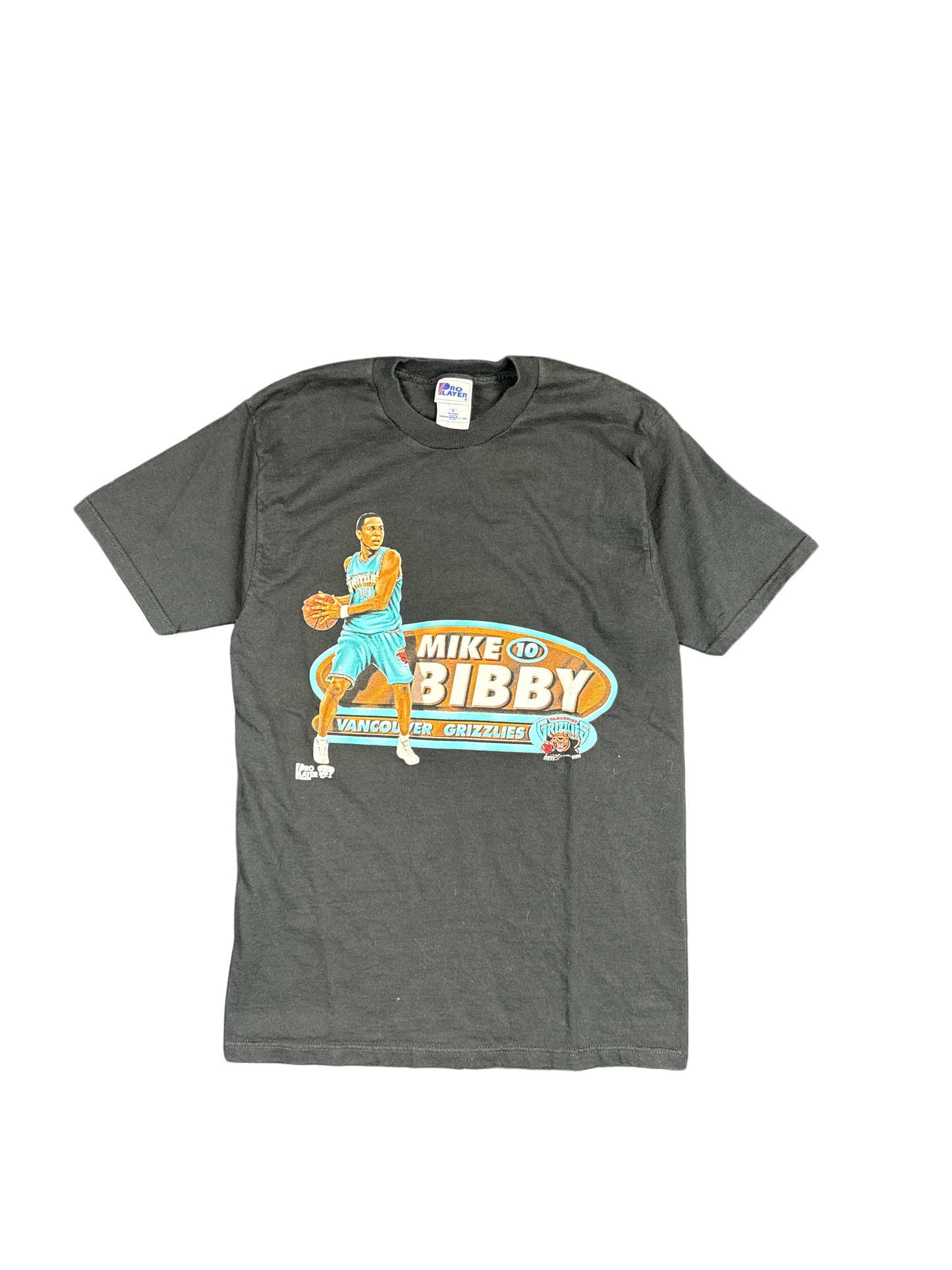 1990s Pro Player Mike Bibby Vancouver Grizzlies T-Shirt (M)