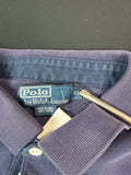 Polo Ralph Lauren Navy Red Stripe Polo Shirt (XL)