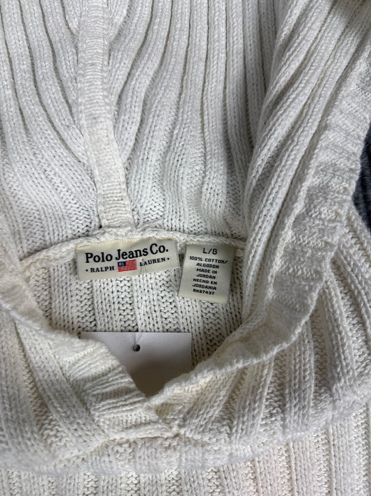 Polo Jeans Co. Ralph Lauren Ribbed Knit Hoodie (L)