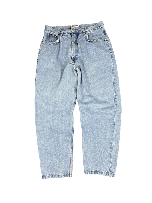 Basic Equipment High-Waisted Light Wash Jeans (L)