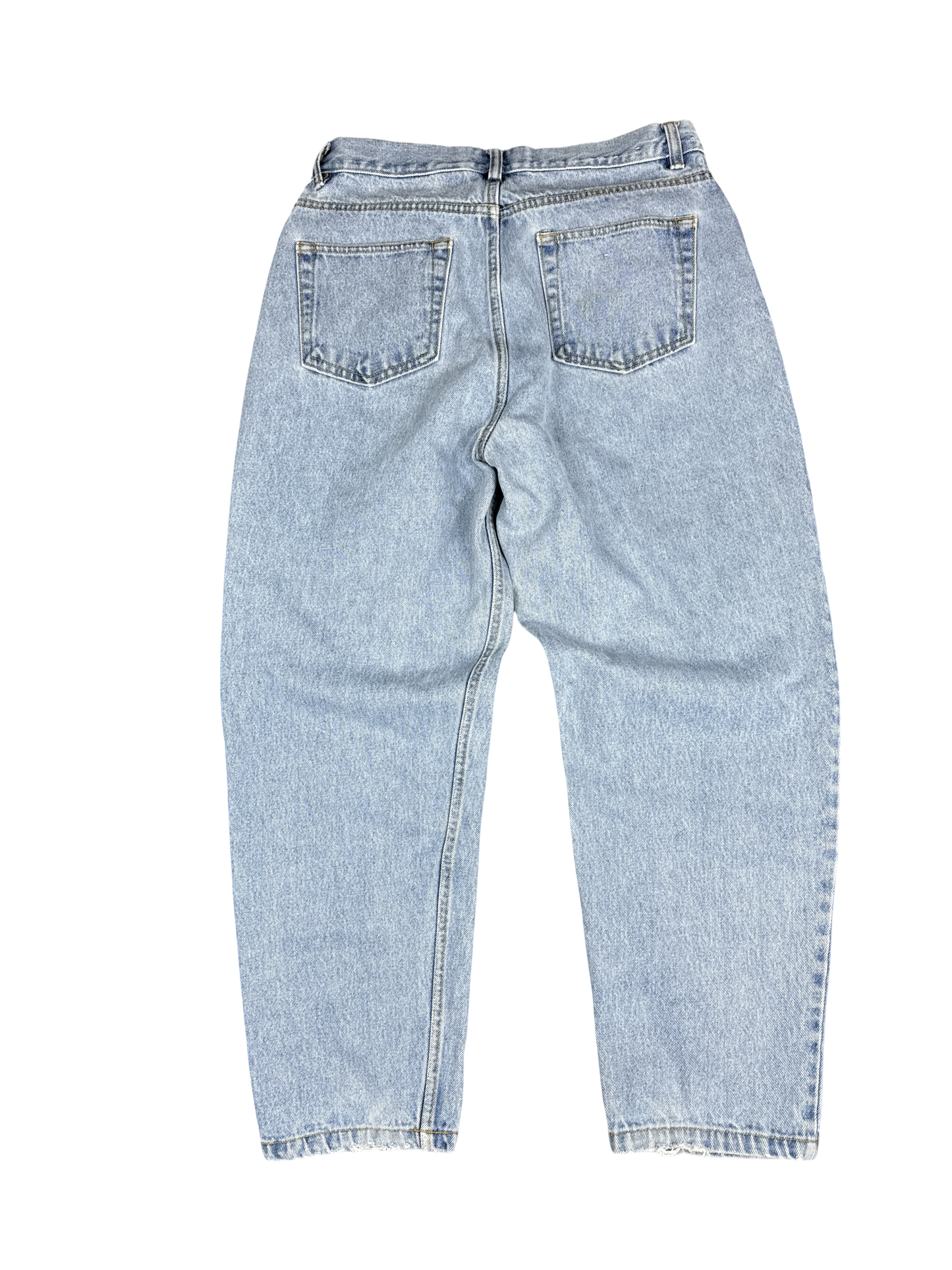 Basic Equipment High-Waisted Light Wash Jeans (L)
