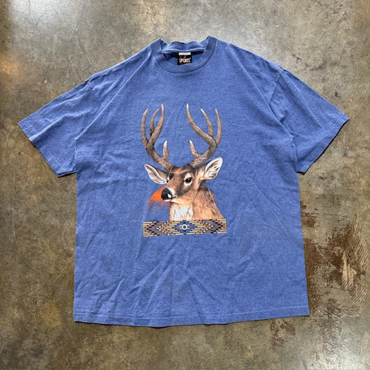 Blue Signal Deer Tee