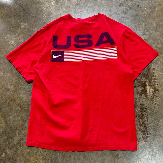 90s Nike Team USA Red Tee