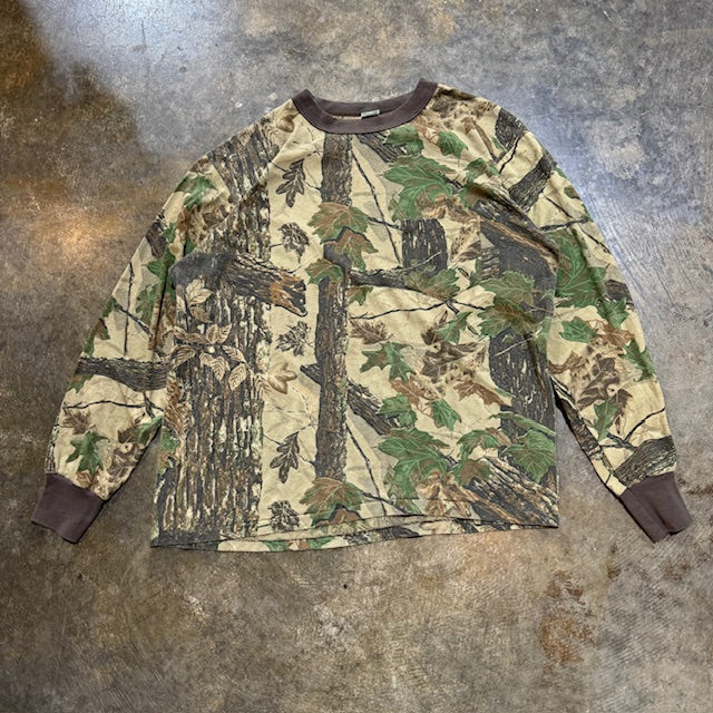 Camo LS Pocket Tee