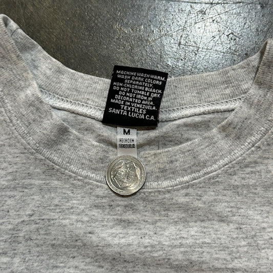 Harley Davidson Grey Chrome logo tee