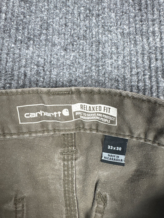 Carhartt Relaxed Fit Work Pants (33x30)