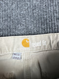 Carhartt Relaxed Fit Beige Work Pants (30x32)