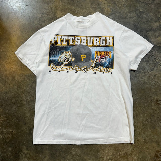 Pittsburgh Pirates Baseball Cap Lightning tee