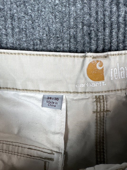 Carhartt Relaxed Fit Cargo Work Pants (L)