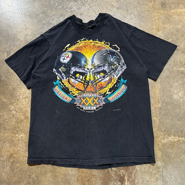 Steelers Cowboys Helmet Crash tee