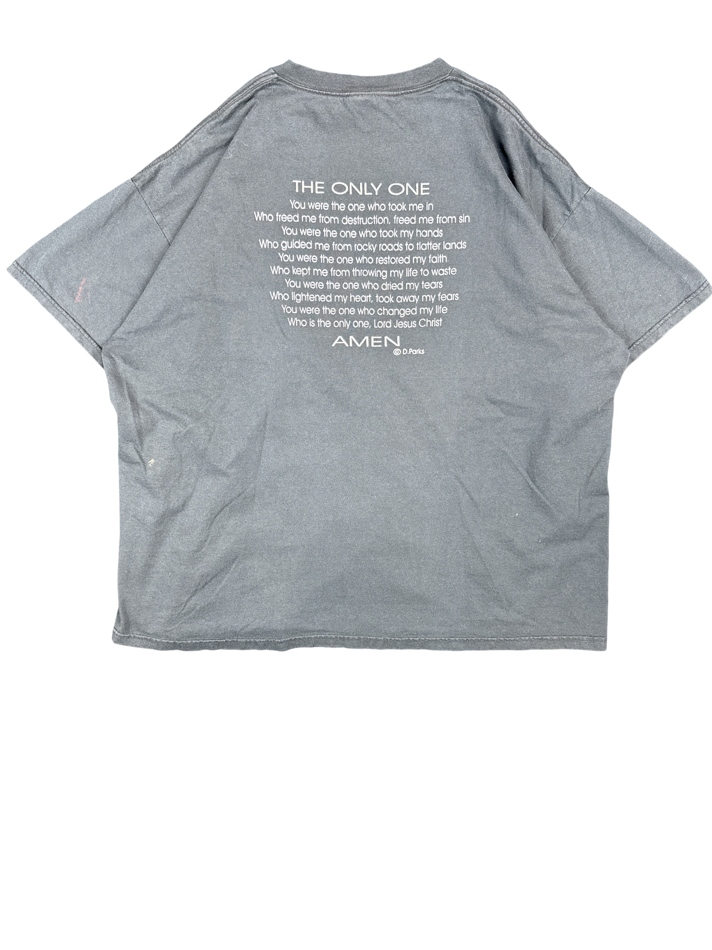 1990s Jesus Christ Prayer Graphic Tee (2XL)