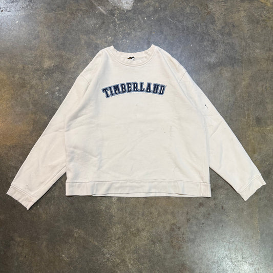 Vintage Timberland Sweatshirt White