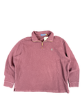 Polo Ralph Lauren Maroon Quarter-Zip Pullover (XXL)