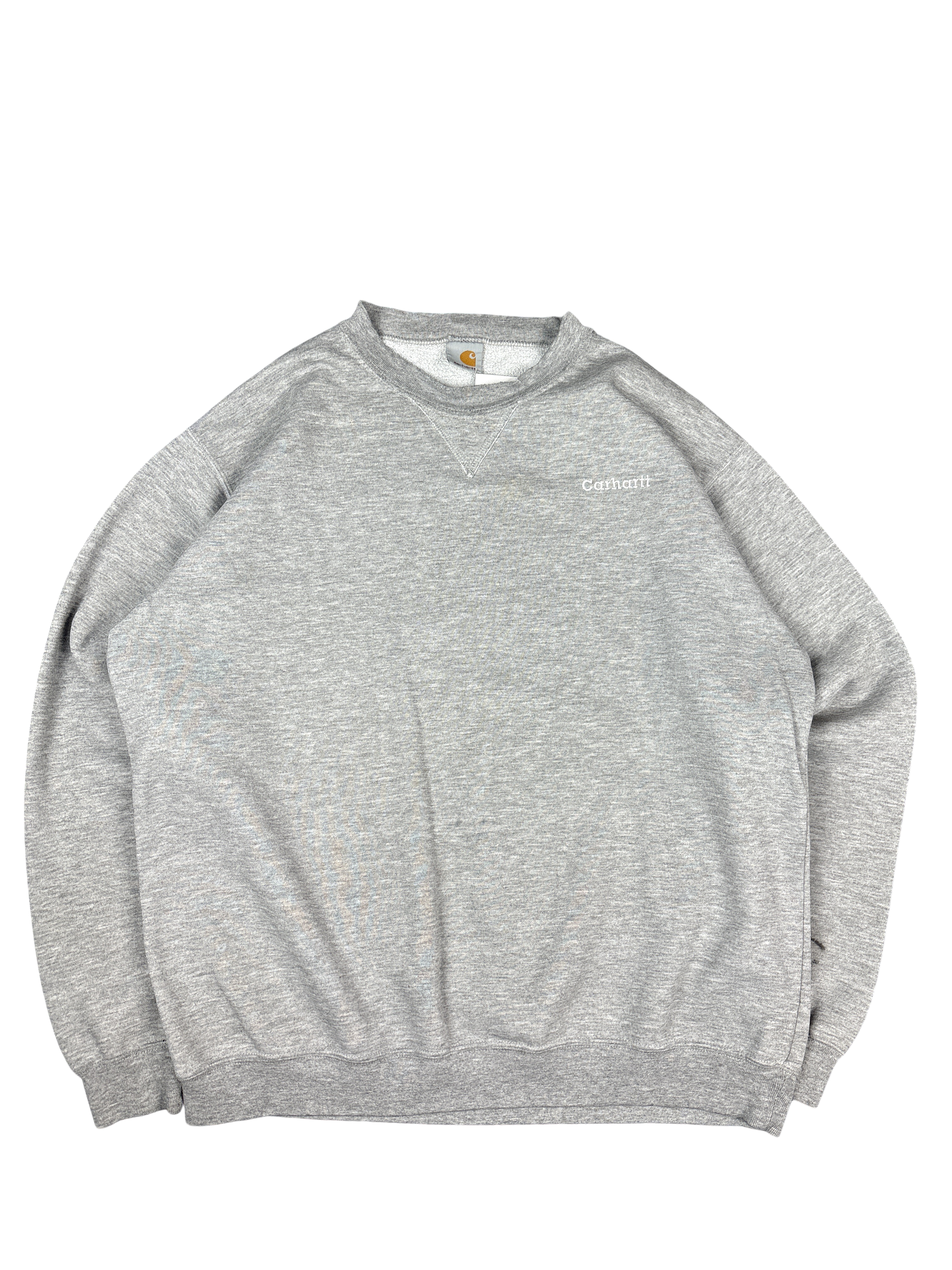 Carhartt Grey Crewneck Sweatshirt (2XL)