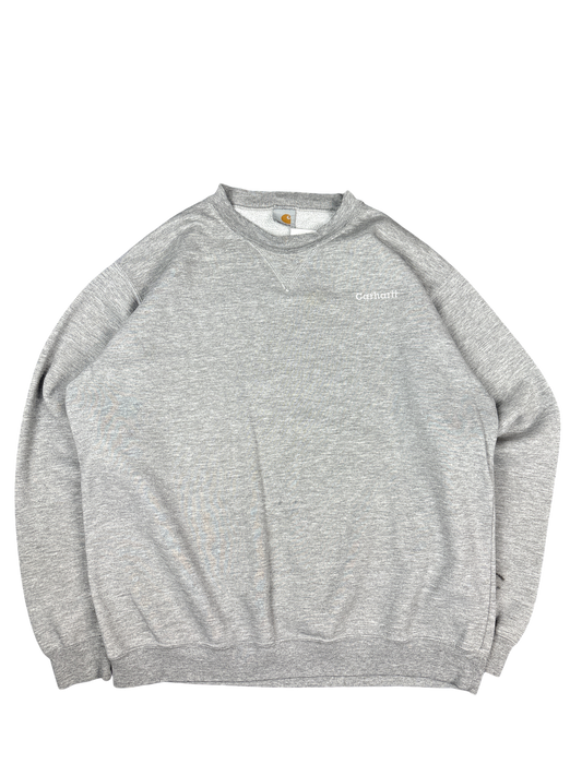 Carhartt Grey Crewneck Sweatshirt (2XL)