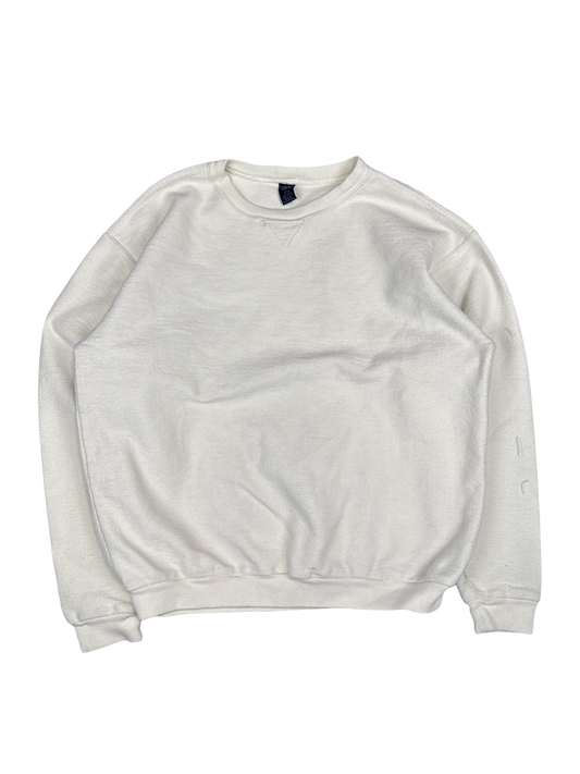 Lands' End Cotton Crewneck Sweatshirt (L)