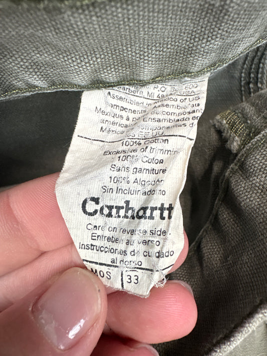 Carhartt Canvas Work Pants (32x30)