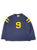 Retro Steve and Barry’s Athletic Dept Navy Crew Sweatshirt #9 (XXL)