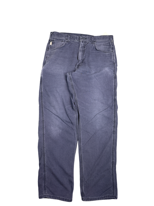 Carhartt FR Blue Work Pants (36x34)