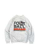 1990s Miami Hurricanes Football Graphic Sweatshirt (L)