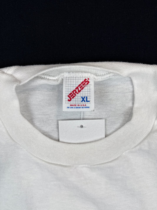 Jerzees Made in USA Blank White T-Shirt (XL)