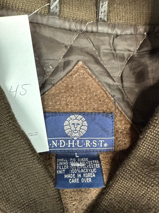 1980s Landhurst Pig Suede Bomber Jacket (L)