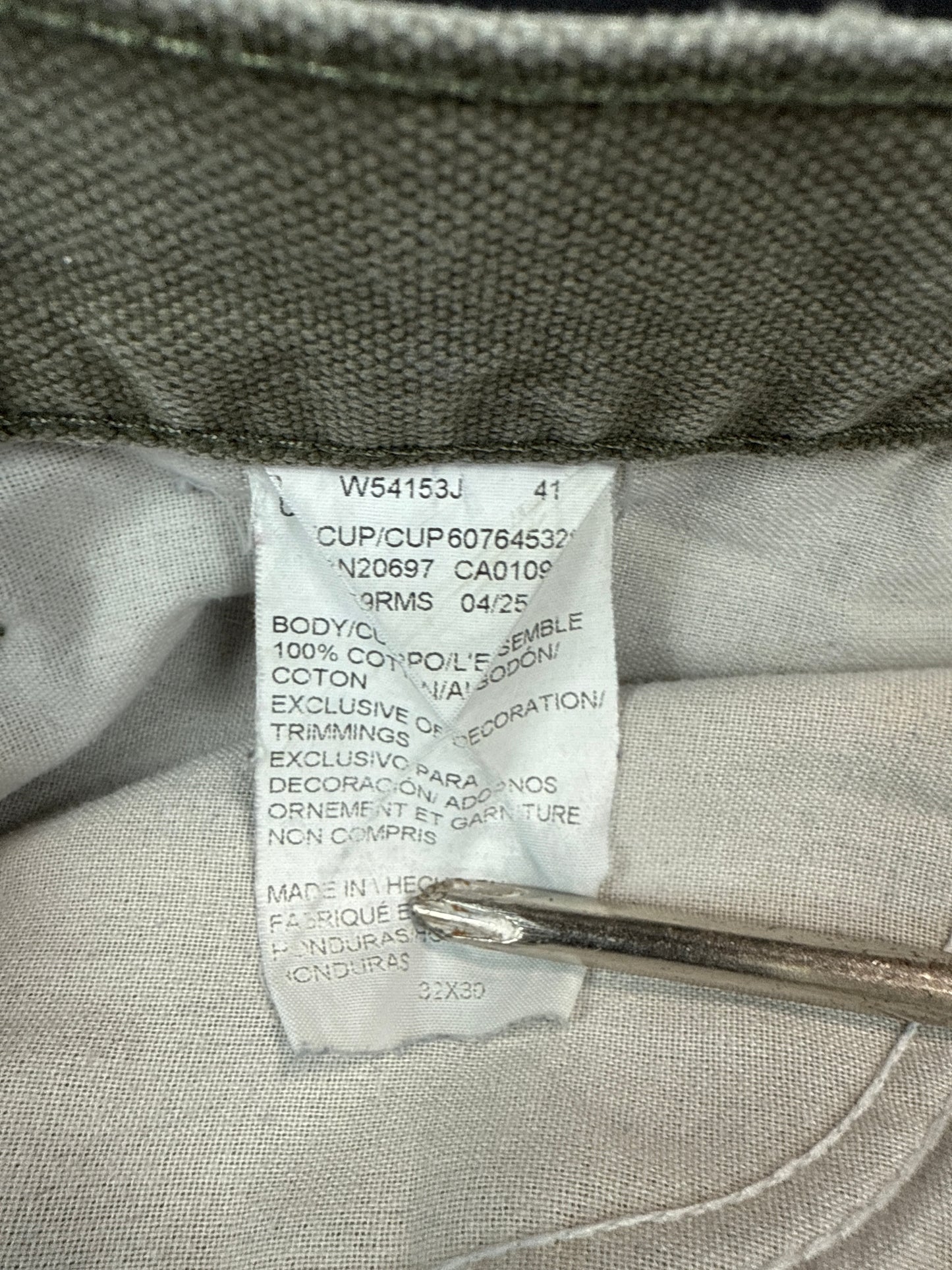 Distressed Dickies Carpenter Work Pants (32x28)