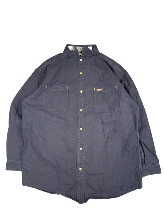 Carhartt Heavy Cotton Button-Up Work Shirt (XL)