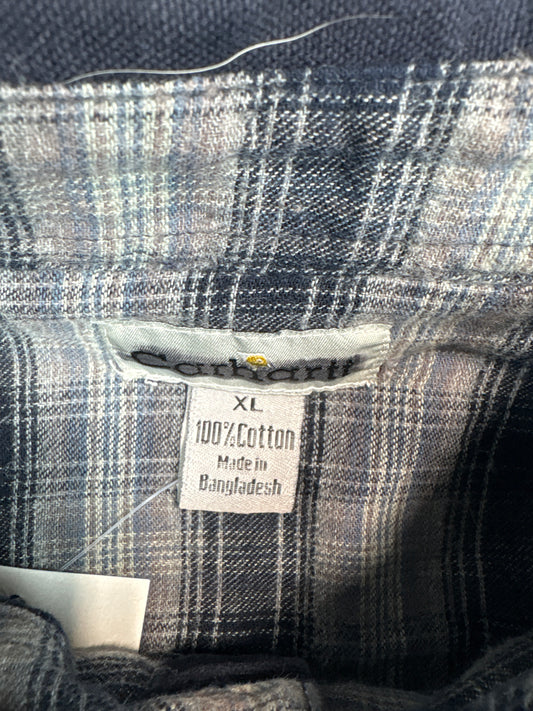 Carhartt Heavy Cotton Button-Up Work Shirt (XL)
