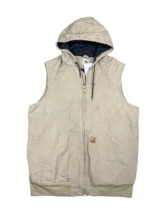 Carhartt Hooded Canvas Work Vest (XL)