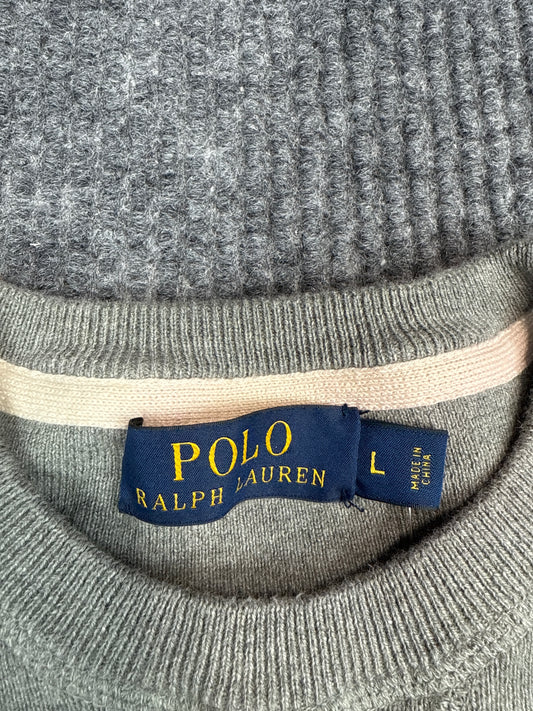 Polo Ralph Lauren Gray Crewneck Sweatshirt (L)