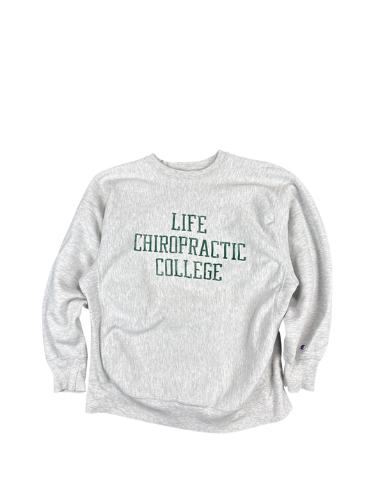 Champion Reverse Weave Life Chiropractic College Sweatshirt (XL)