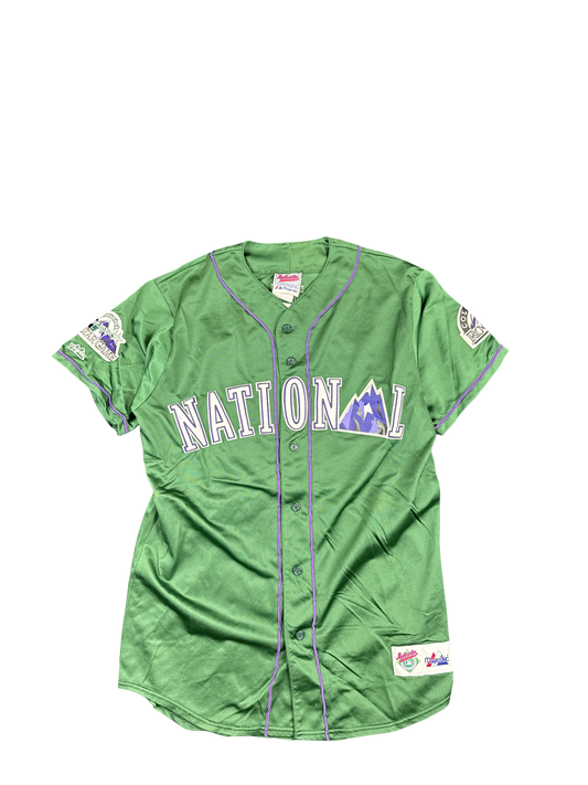 1990s Majestic Colorado Rockies Castilla #9 National League Jersey (L)