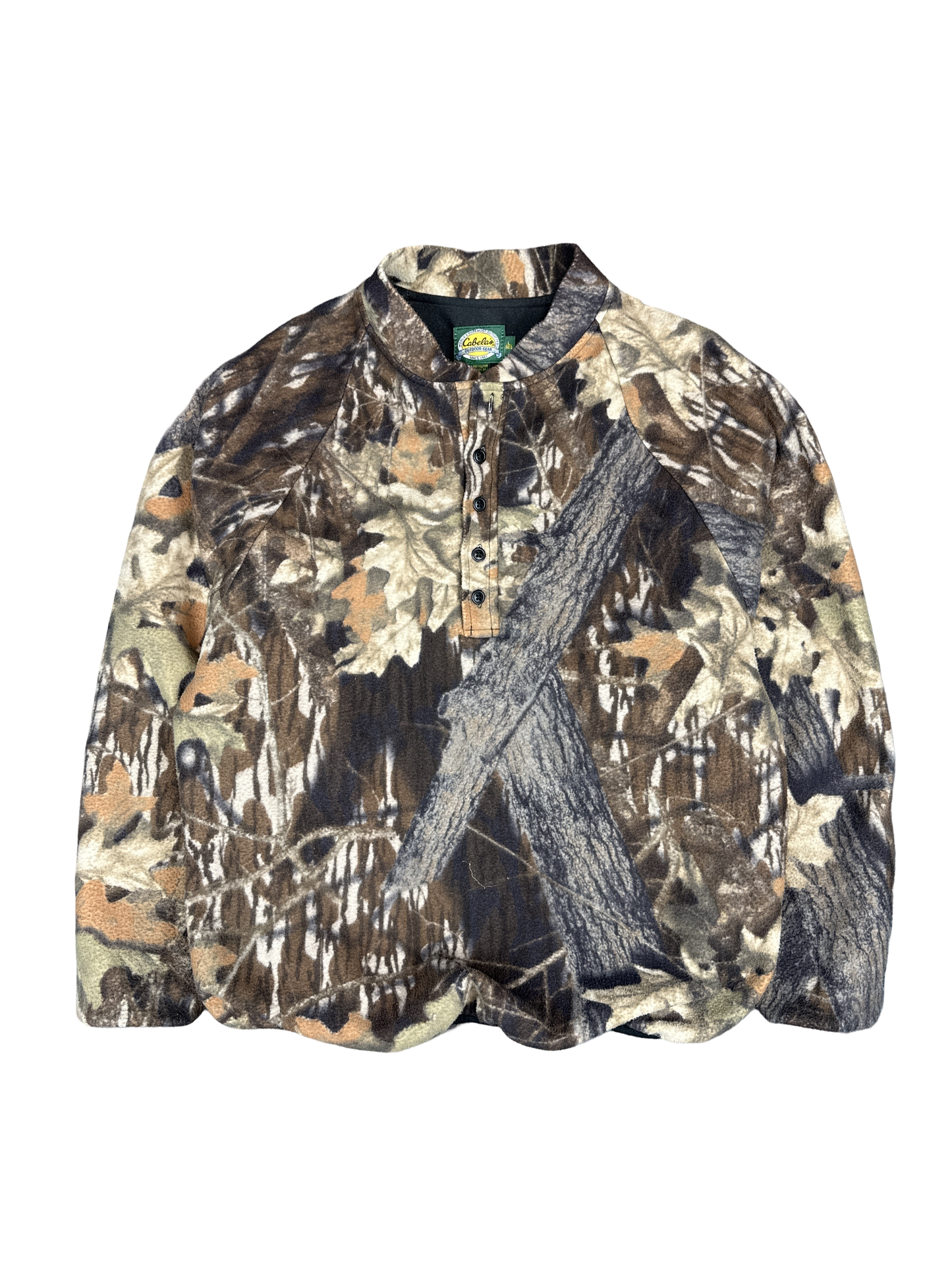 Cabela’s Hunting Camo Fleece Pullover (L)