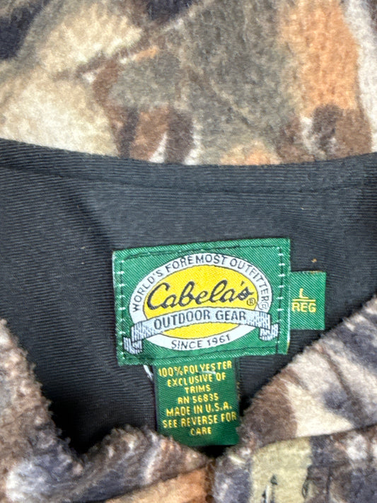 Cabela’s Hunting Camo Fleece Pullover (L)