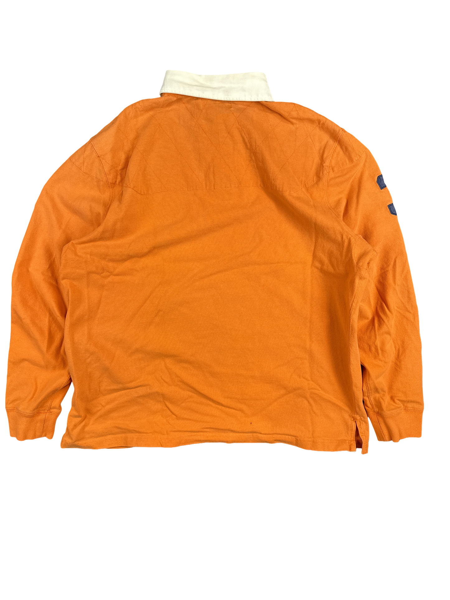 Polo Ralph Lauren Orange Crest Rugby Pullover (XL)