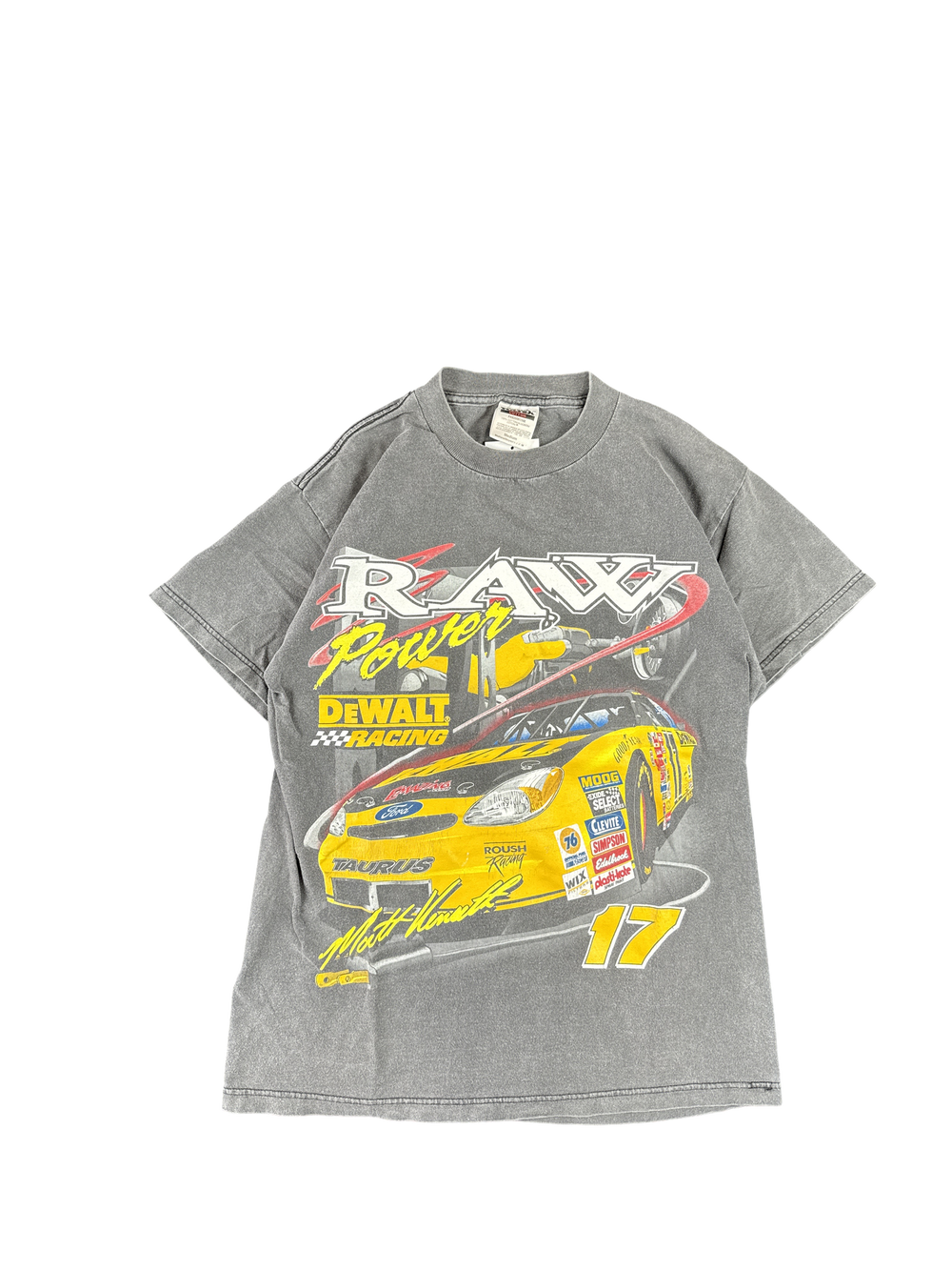 2000s Matt Kenseth DeWalt Racing NASCAR Graphic Tee (M)