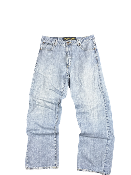 Y2K Nautica Jeans Co. Light Wash Denim Pants (32x32)