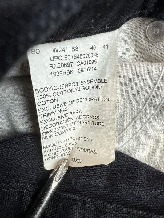 Dickies Black Work Pants (33x32)