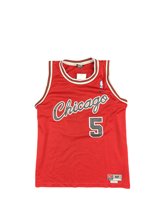1990s Nike Chicago #5 Basketball Jersey (M)