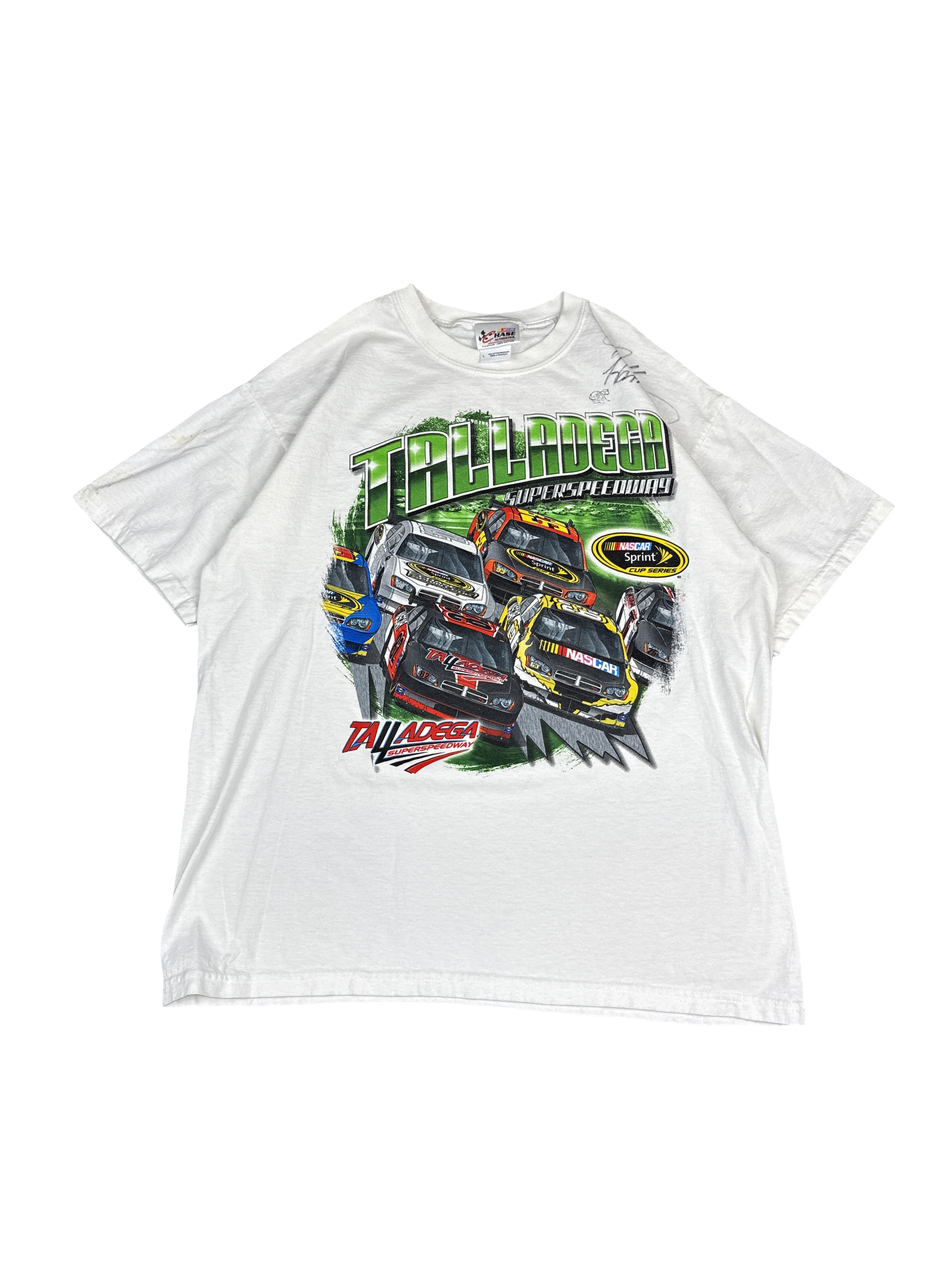 2008 NASCAR Talladega Superspeedway Chase Authentics Graphic Tee (L)