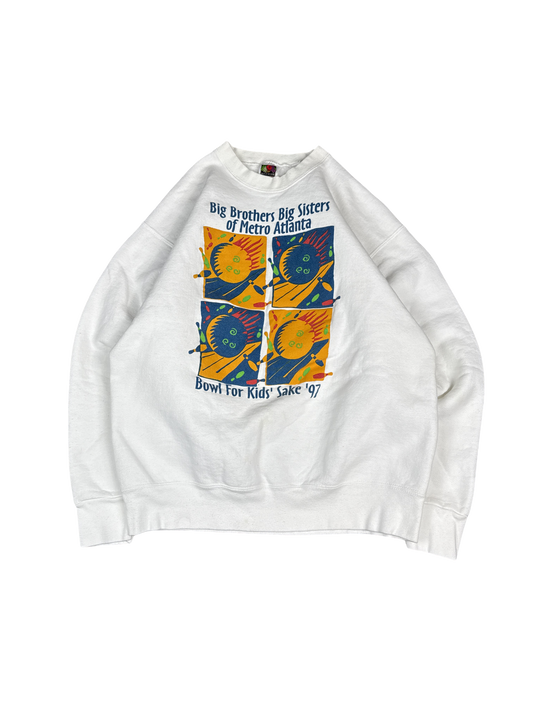 1997 Fruit of the Loom Big Brothers Big Sisters Graphic Sweatshirt (L)