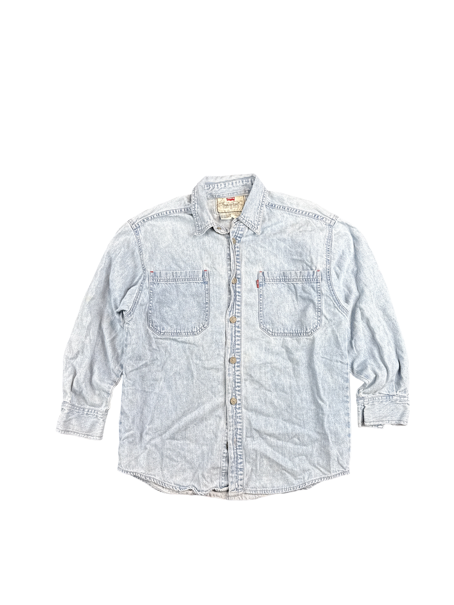 Levi's Denim Button-Up Shirt (L)